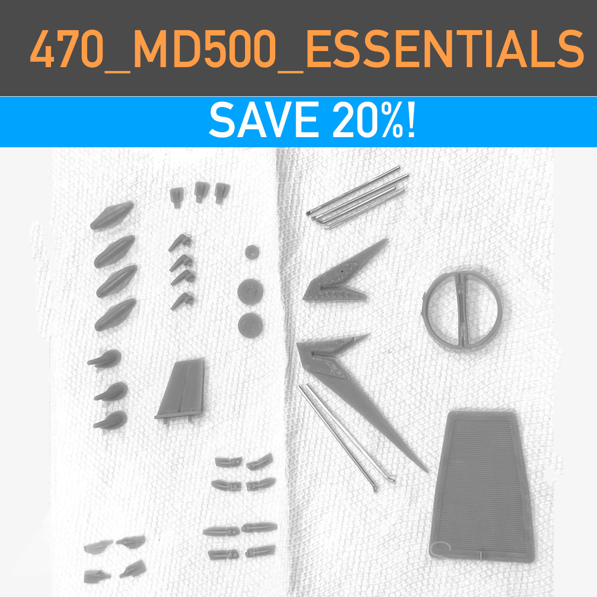Essentials Exterior Bundle- MD500  470 size