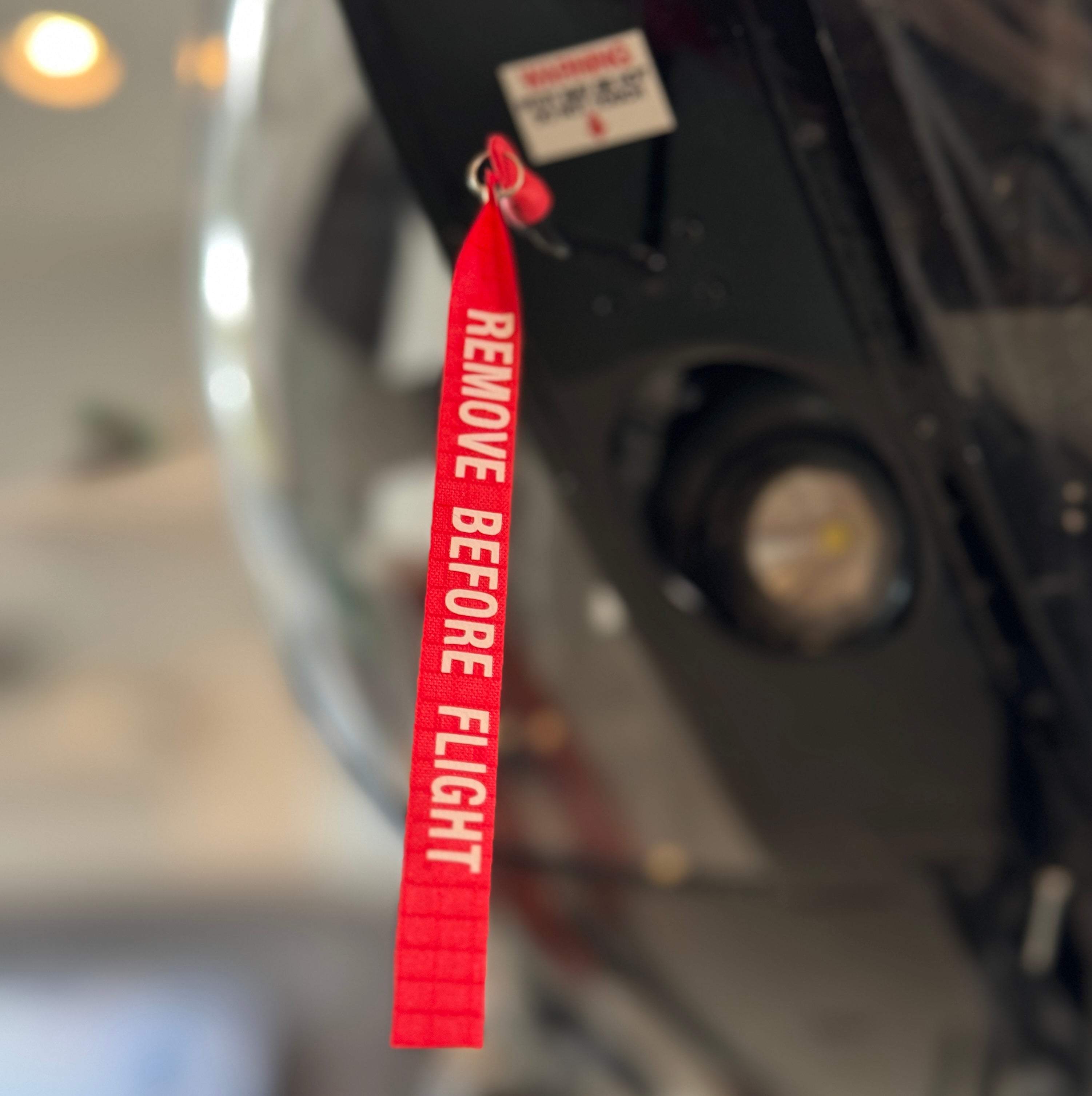 Remove Before Flight Streamers