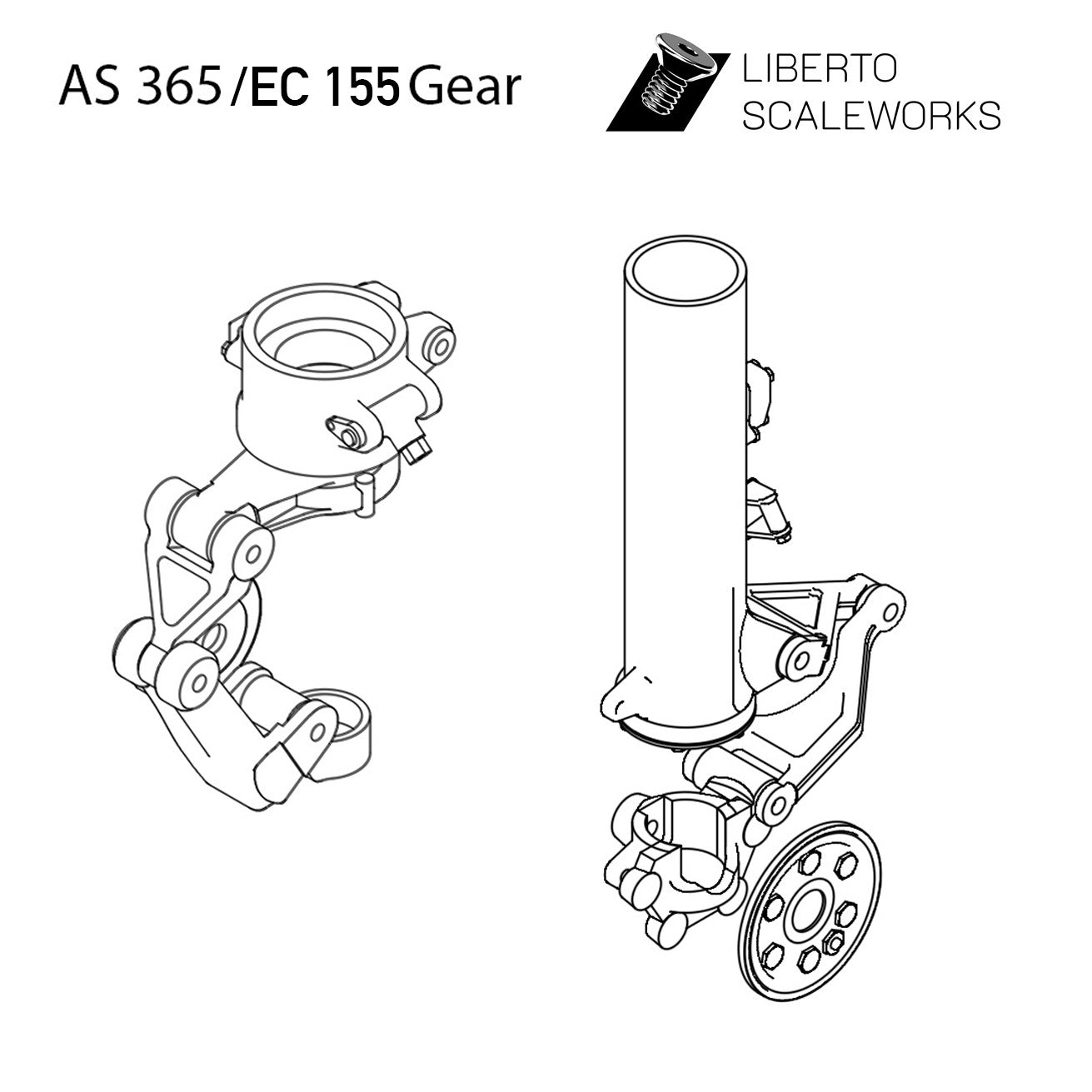 AS 365/EC155 Retracts- Slip on details