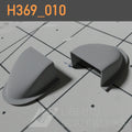 Starboard Clam Door Intake Scoop- set of 2